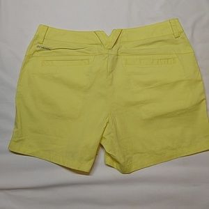Columbia Yellow shorts